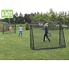 Ворота футбольные EXIT Coppa 220 х 170 см, черные