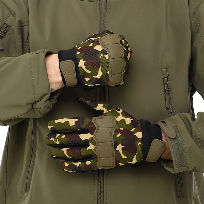 Тактические перчатки
 SP-SPORT

 BC-8791 (Камуфляж)