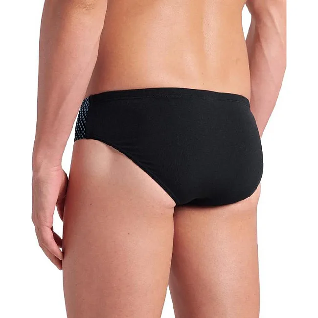 Плавки-слепы для мужчин Arena FOGGY DOTS SWIM BRIEFS черный