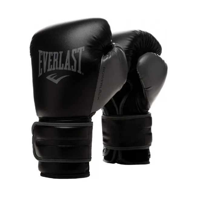 Боксерские перчатки Everlast POWERLOCK 2R TRAINING GLOVE черный 14 унций