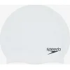 Шапка для плавания Speedo FLAT SILICONE CAP AU белый OSFM