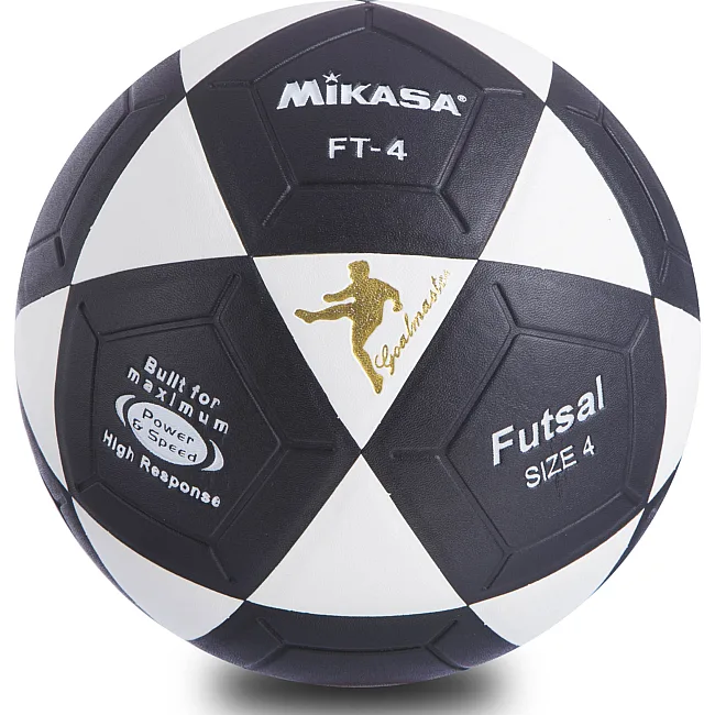 Мяч футзальный SP-SPORT FB-0450 №4 (Черный-белый)