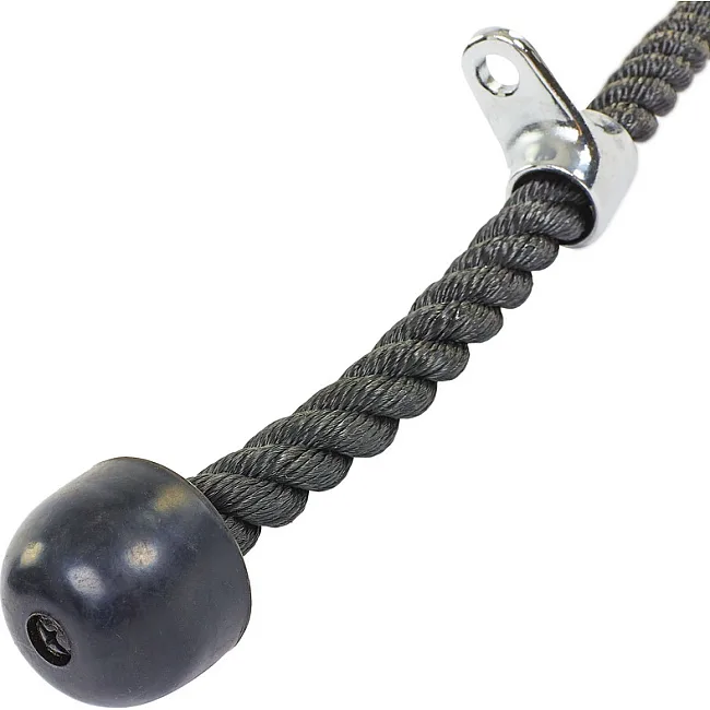 Канат гибкая тяга для трицепса с двойным хватом HIGHQ SPORT SC-8436-241 67см
