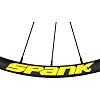 Набор наклеек на обода SPANK Decal kit, Yellow