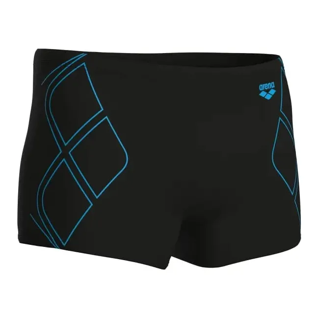 Плавки-шорты для мужчин Arena GRAPHIC SWIM SHORT черный