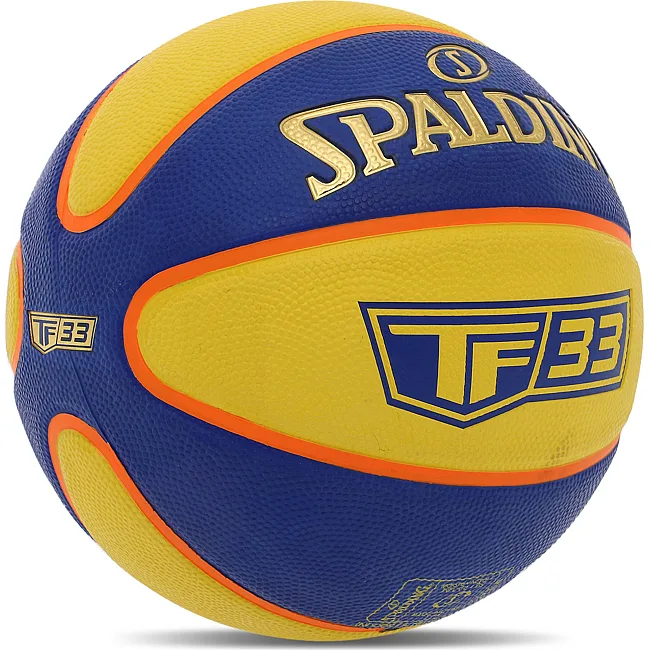 Баскетбольный мяч
 резиновый SPALDING TF-33 84352Y
 6
