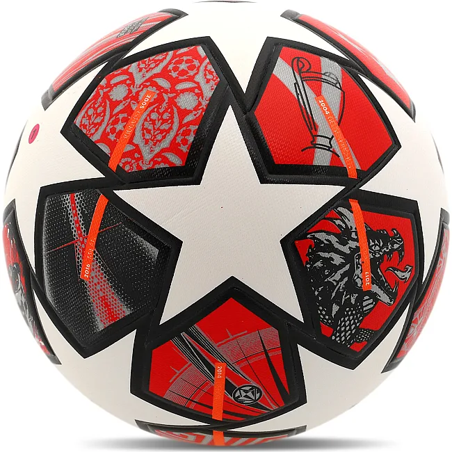 Футбольний м'яч
 SP-SPORT
 FB-8850 №5 PU (Червоно-чорний)