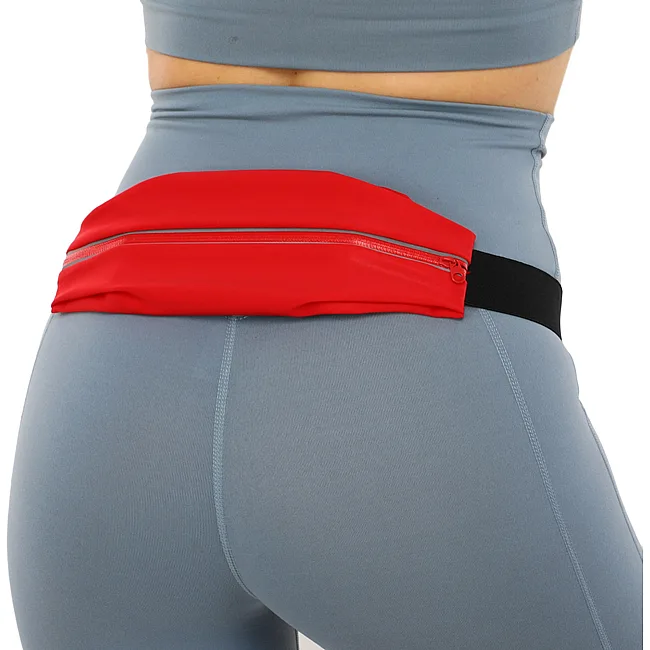 Сумка на пояс спортивная для бега с сенсорным экраном RUNNING WAISTPACK SP-SPORT
 GA-506 (Голубой)