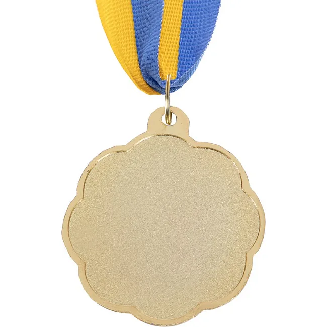 Медаль спортивная с лентой SP-SPORT FLIE SP-SPORT C-3175 ø5см (Серебряный)