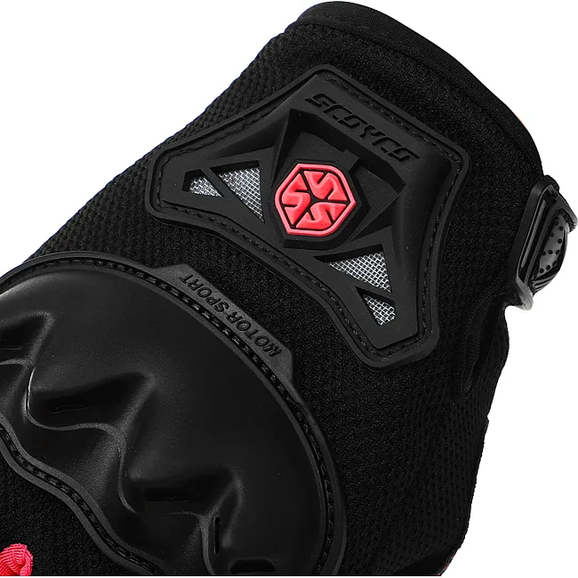 Мотоперчатки SCOYCO MC29W (Черный-розовый)