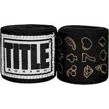 Бинты для бокса TITLE Boxing Print 450см Slot Machine