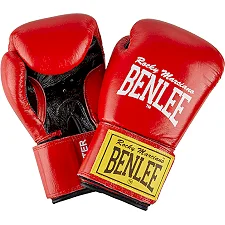 Боксерские перчатки Benlee FIGHTER Кожа /красно-черные
