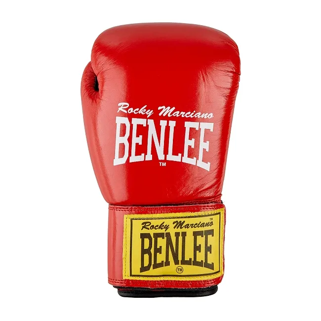 Боксерские перчатки Benlee FIGHTER Кожа /красно-черные