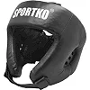 Боксерский шлем Sportko ОК2 (верх мягкий крестообразный)