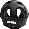 Боксерский шлем Sportko ОК2 (верх мягкий крестообразный)