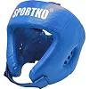 Боксерский шлем Sportko ОК2 (верх мягкий крестообразный)