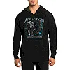 Двосторонняя толстовка AFFLICTION Stone Grail Rev PO Mil.Green Crystal Wash/Black