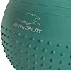 Фитнес мяч (фитбол) полумассажный POWERPLAY 4003 Ø65см Зеленый + насос