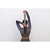 Фитнес резинка POWERPLAY 4140 Level 3 Stretch Band (11-15кг.) Серая