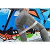 Фитнес резинка POWERPLAY 4140 Level 3 Stretch Band (11-15кг.) Серая