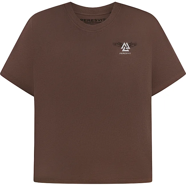Футболка чоловіча PERESVIT Oversized Sacred Tree Light Brown