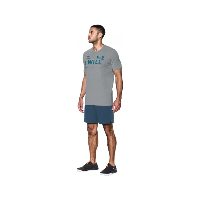 Футболка Under Armour I Will T-Shirt Charged Cotton Steel
