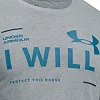 Футболка Under Armour I Will T-Shirt Charged Cotton Steel