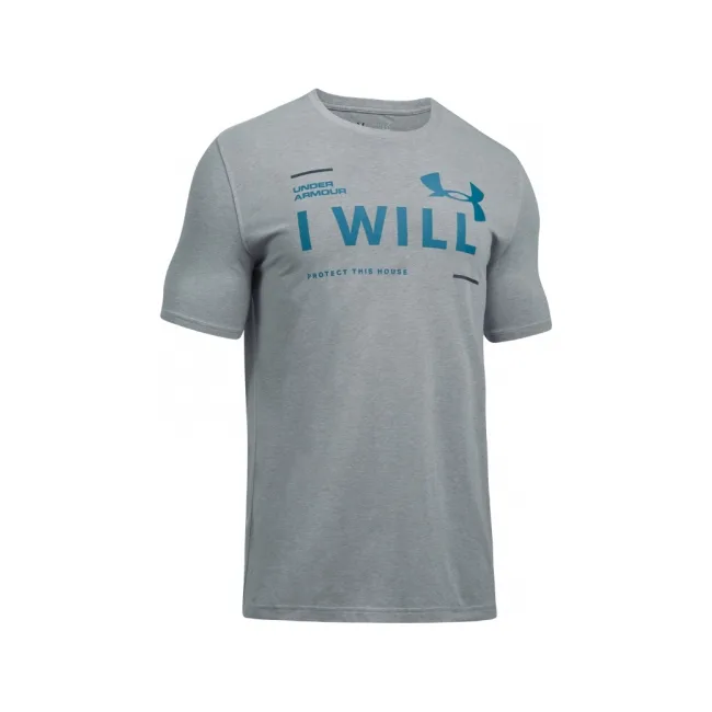 Футболка Under Armour I Will T-Shirt Charged Cotton Steel