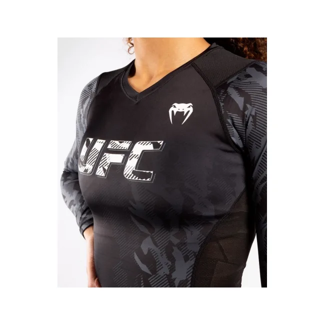 Рашгард женский VENUM Official UFC Fight Week Black