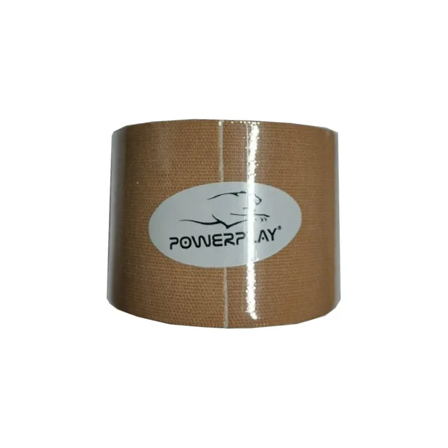 Кинезиологический тейп POWERPLAY 4315 Бежевый 5см*5м