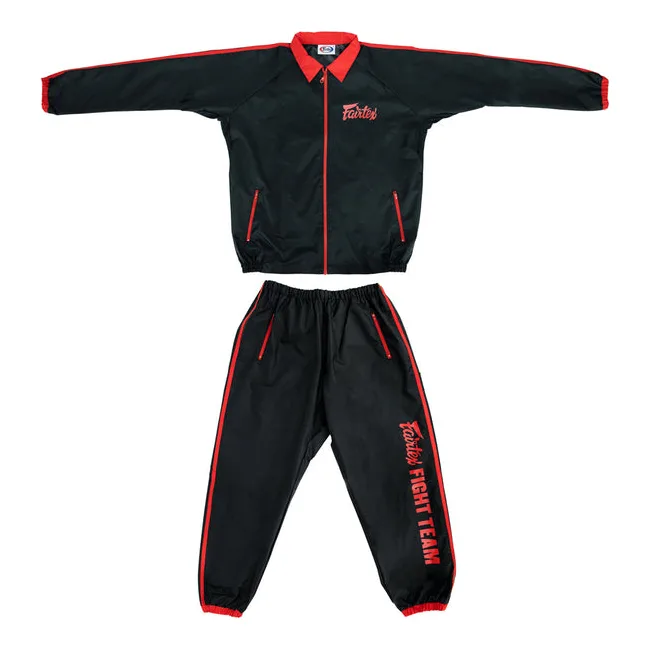 Костюм для сгонки веса FAIRTEX VS4 Vinyl Sweat Black Red