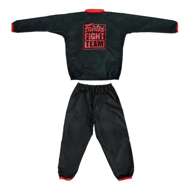 Костюм для сгонки веса FAIRTEX VS4 Vinyl Sweat Black Red