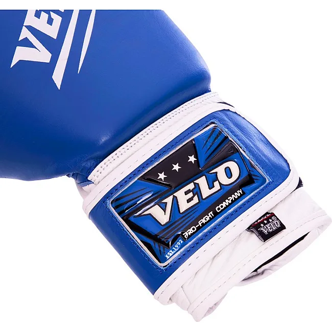 Боксерские перчатки кожаные VELO VL-2210