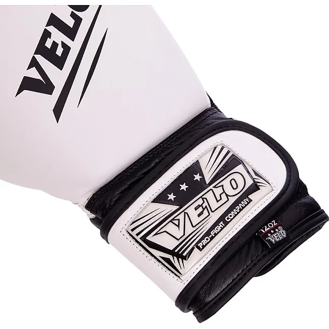 Боксерские перчатки кожаные VELO VL-2210