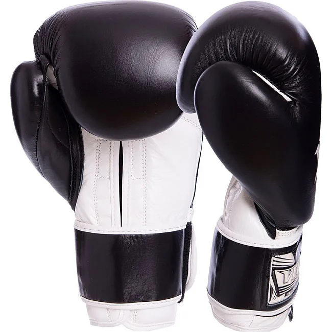 Боксерские перчатки кожаные VELO VL-2210