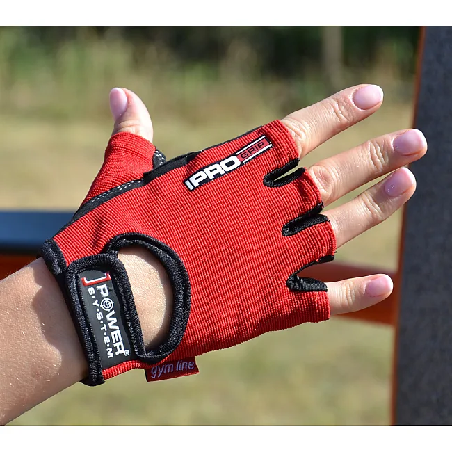 Перчатки для фитнеса POWER SYSTEM PS-2250 Pro Grip Red