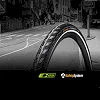 Покрышка на велосипед CONTINENTAL Contact 28" | 700 X 42C | 28 X 1.60 черная, не складная, светоотражающая