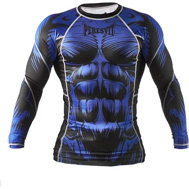 Рашгард Peresvit Beast Silver Force Rashguard Long Sleeve Blue
