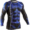 Рашгард Peresvit Beast Silver Force Rashguard Long Sleeve Blue