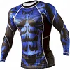 Рашгард Peresvit Beast Silver Force Rashguard Long Sleeve Blue