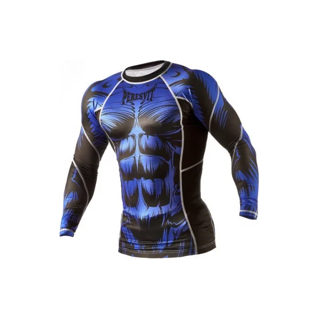 Рашгард Peresvit Beast Silver Force Rashguard Long Sleeve Blue