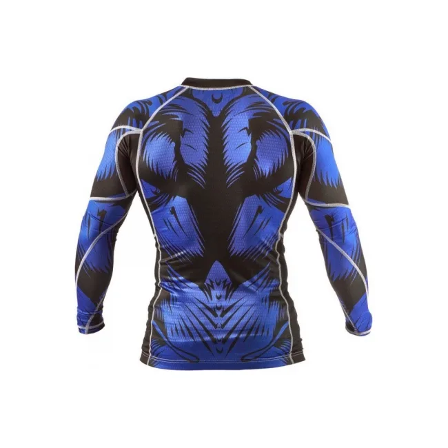 Рашгард Peresvit Beast Silver Force Rashguard Long Sleeve Blue