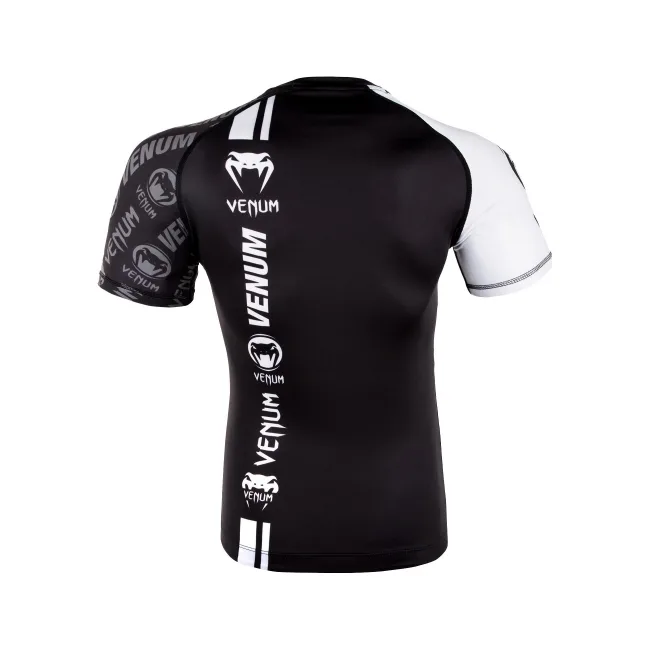 Рашгард Venum Logos Short Sleeves Rashguards Black
