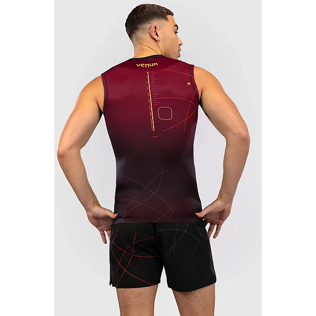 Рашгард VENUM Tactical XT - Black/Burgundy/Gold
