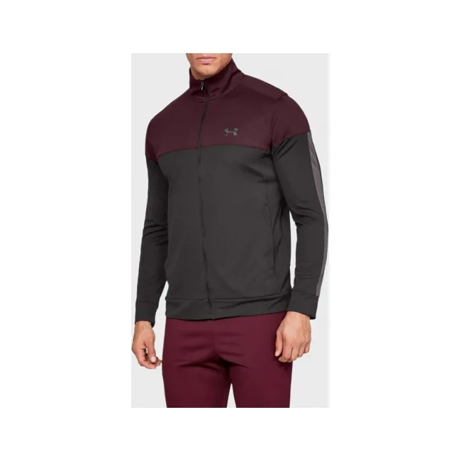 Спортивная кофта Under Armour Sportstyle Pique Jacket Stealth Artillery Maroon