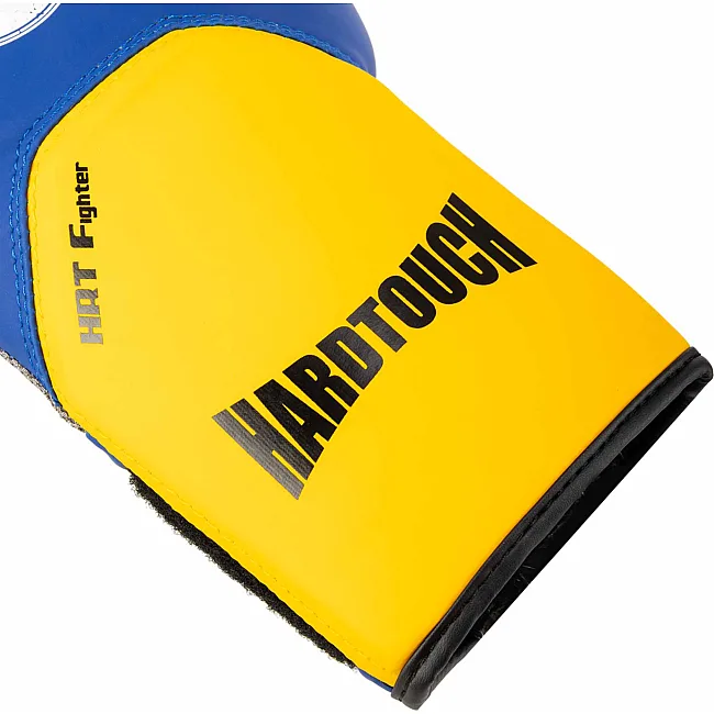 Рукавички для боксу PU HARD TOUCH BO-5242 10-12унцій (Блакитний)