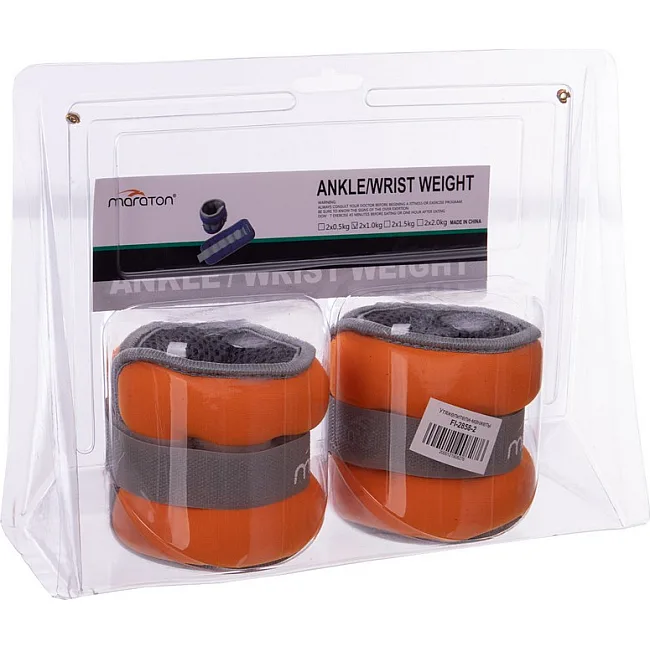 Утяжелители для ног и рук
 MARATON FI-2858-2 2x1кг