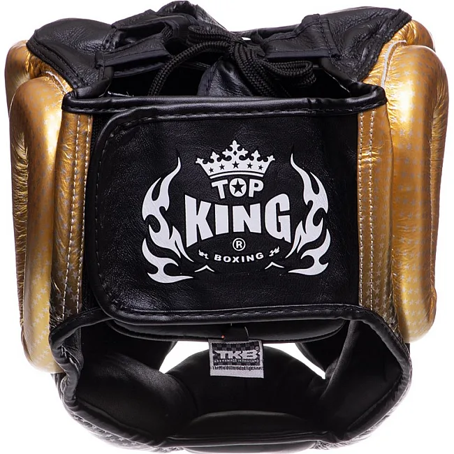 Тренировочный шлем для бокса кожа
 TOP KING Super Star TKHGSS-01 (Красный)