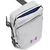 Сумка пояса UNDER ARMOUR Loudon Lite Crossbody 4L серый 19х23х15 см