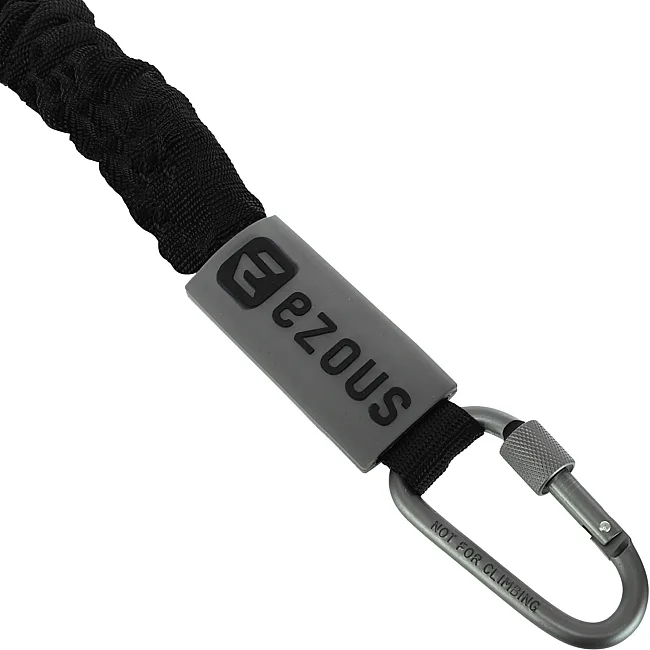 Трубчатый эспандер
 с карабином в защитном рукаве RESISTANCE TUBE WITH COVER EZOUS K-05-M нагрузка средняя